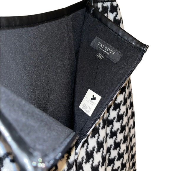 Talbots Houndstooth Skirt  Sz 20P - Picture 3 of 7
